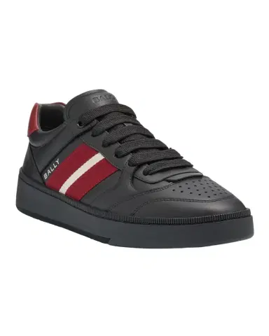 BALLY Men's Rebby Low-Top Leather Sneakers | Thumbnail 1