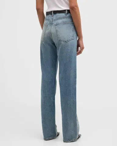 Nili Lotan Mitchell Straight-Leg Jeans | Thumbnail 5