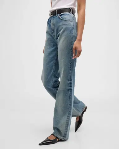 Nili Lotan Mitchell Straight-Leg Jeans | Thumbnail 6
