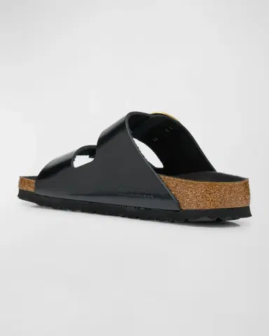 BIRKENSTOCK Arizona Leather Dual-Buckle Slide Sandals | Thumbnail 2 BIRKENSTOCK Arizona Leather Dual-Buckle Slide Sandals | Thumbnail 2