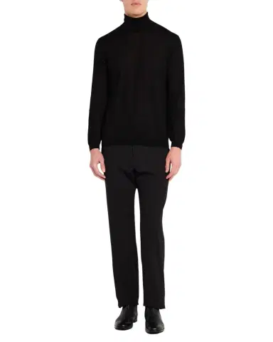 Giorgio Armani Men's Cashmere Plain Stitch Turtleneck | Thumbnail 1