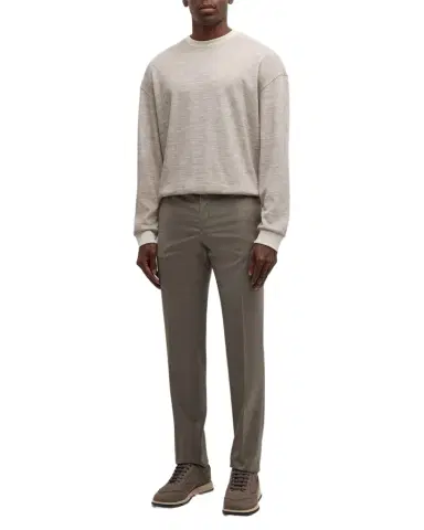 Giorgio Armani Men's Pique Wool-Blend Sweater | Thumbnail 1 Giorgio Armani Men's Pique Wool-Blend Sweater | Thumbnail 1
