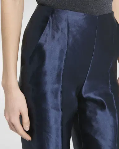 Giorgio Armani Linen Silk Straight-Leg Trousers | Thumbnail 4 Giorgio Armani Linen Silk Straight-Leg Trousers | Thumbnail 4