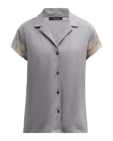 Natori Luxe Shangri-La Short-Sleeve Pajama Set | Thumbnail 1 Natori Luxe Shangri-La Short-Sleeve Pajama Set | Thumbnail 1