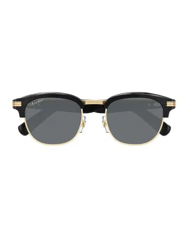 Cartier Men's Round Two-Tone Sunglasses | Thumbnail 4