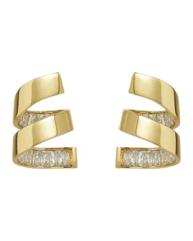 Lele Sadoughi Pirouette Spiral Earrings | Thumbnail 1