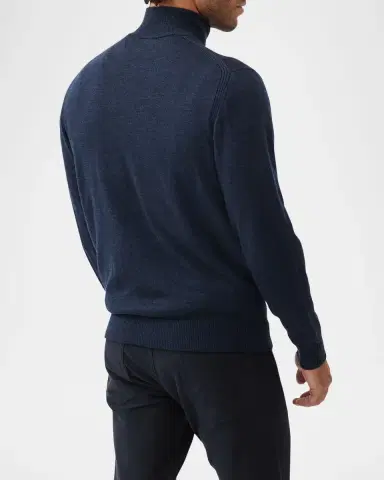Rodd & Gunn Men's Calderwell Wool Quarter-Zip Sweater | Thumbnail 2
