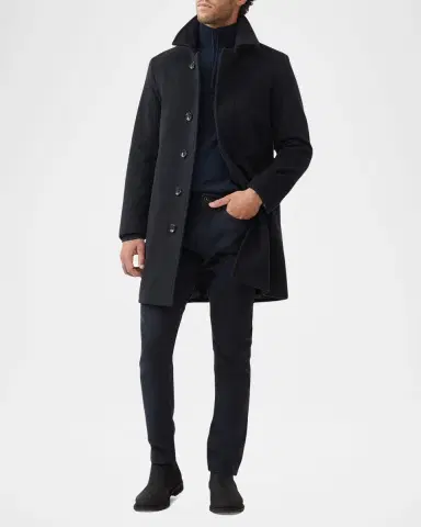 Rodd & Gunn Men's Calderwell Wool Quarter-Zip Sweater | Thumbnail 4
