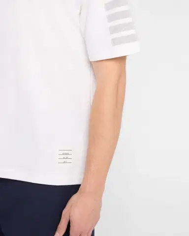 Thom Browne Men's 4-Bar Milano T-Shirt | Thumbnail 4
