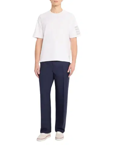 Thom Browne Men's 4-Bar Milano T-Shirt | Thumbnail 1