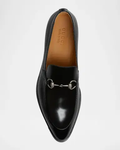 Gucci Men's Burn Bit Loafers | Thumbnail 4 Gucci Men's Burn Bit Loafers | Thumbnail 4