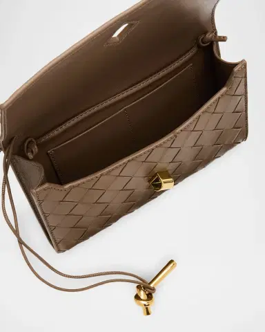 Bottega Veneta Andiamo Leather Pouch Bag | Thumbnail 3 Bottega Veneta Andiamo Leather Pouch Bag | Thumbnail 3