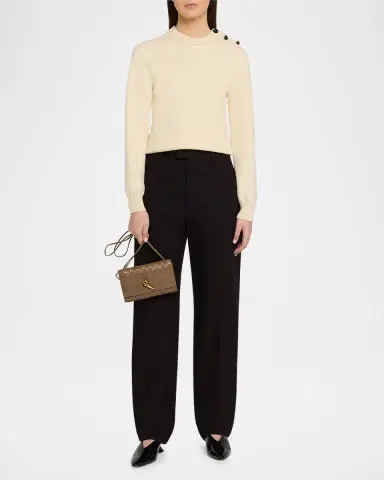 Bottega Veneta Andiamo Leather Pouch Bag | Thumbnail 4 Bottega Veneta Andiamo Leather Pouch Bag | Thumbnail 4
