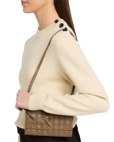 Bottega Veneta Andiamo Leather Pouch Bag | Thumbnail 1 Bottega Veneta Andiamo Leather Pouch Bag | Thumbnail 1