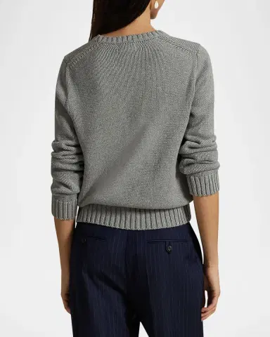 Polo Ralph Lauren Flag Cotton Crewneck Sweater | Thumbnail 2 Polo Ralph Lauren Flag Cotton Crewneck Sweater | Thumbnail 2