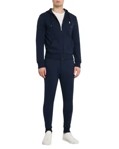 Polo Ralph Lauren Men's Double-Knit Full-Zip Hoodie | Thumbnail 1 Polo Ralph Lauren Men's Double-Knit Full-Zip Hoodie | Thumbnail 1
