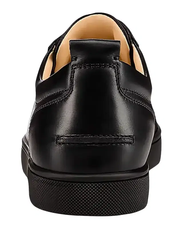 Christian Louboutin Men 's Louis Junior Leather Low-Top Sneakers