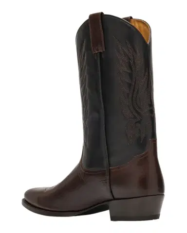 Ralph Lauren Purple Label Leather Western Boot | Thumbnail 1
