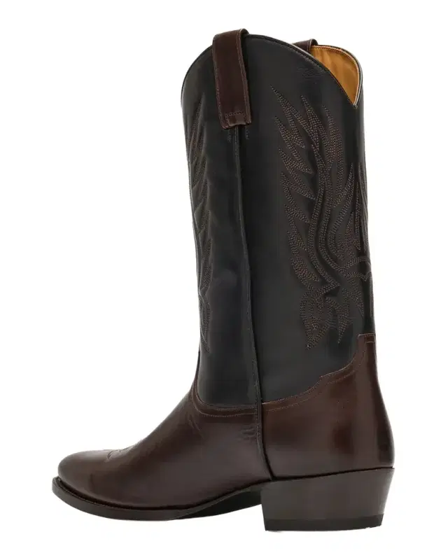 Leather Western Boot