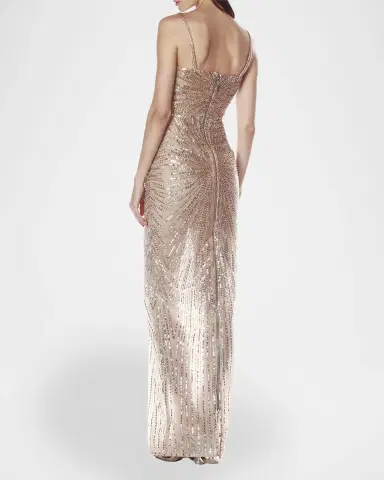 Bronx and Banco Dahlia Sequined Maxi Dress | Thumbnail 2