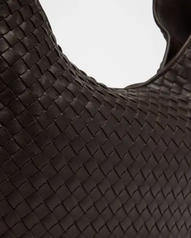 Bottega Veneta Men's Small Veneto Intrecciato Leather Shoulder Bag | Thumbnail 5 Bottega Veneta Men's Small Veneto Intrecciato Leather Shoulder Bag | Thumbnail 5