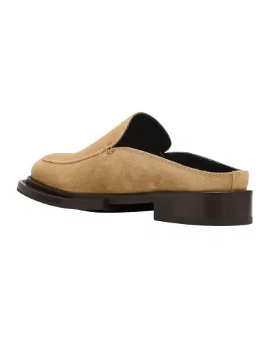 Moschino Men 's Suede Loafer Mules | Thumbnail 1