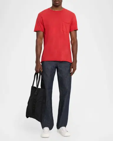 MOSCHINO Men's Logo-Strap Canvas Tote Bag | Thumbnail 4 MOSCHINO Men's Logo-Strap Canvas Tote Bag | Thumbnail 4