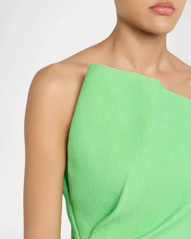 Monique Lhuillier Sculpted Petal Strapless Brocade Column Gown | Thumbnail 4 Monique Lhuillier Sculpted Petal Strapless Brocade Column Gown | Thumbnail 4