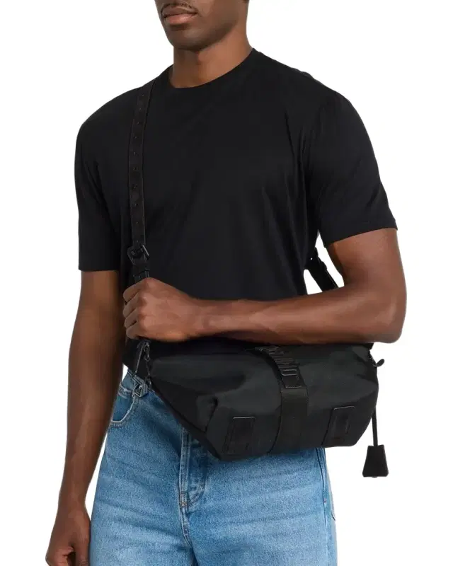 Men's Canvas Crossbody Bag