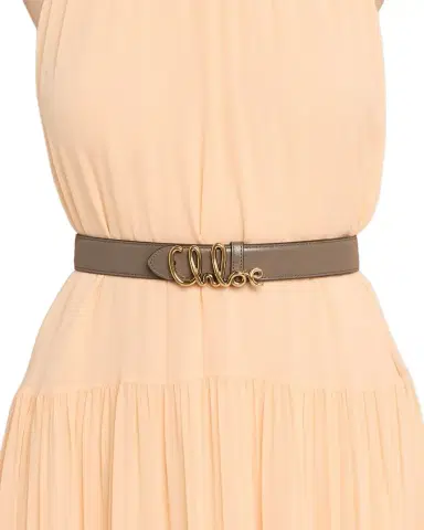 Chloé Iconic Leather Belt | Thumbnail 1 Chloé Iconic Leather Belt | Thumbnail 1