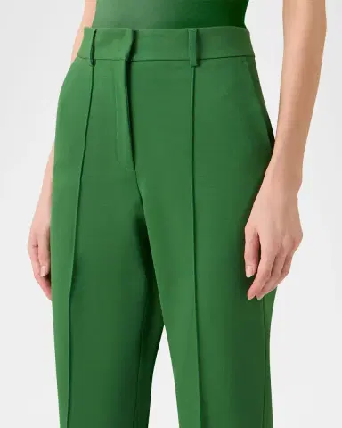 Akris punto Ferry Pintuck Viscose Jersey Tapered-Leg Ankle Pants | Thumbnail 4 Akris punto Ferry Pintuck Viscose Jersey Tapered-Leg Ankle Pants | Thumbnail 4