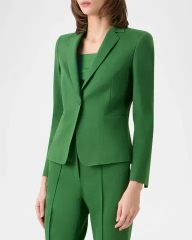 Akris punto Signature Viscose Jersey Single-Breasted Jacket | Thumbnail 3