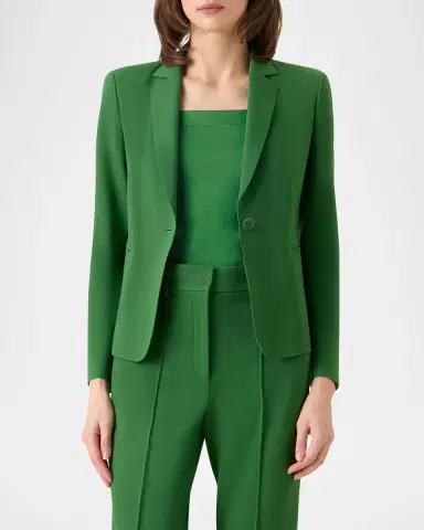 Akris punto Signature Viscose Jersey Single-Breasted Jacket | Thumbnail 5