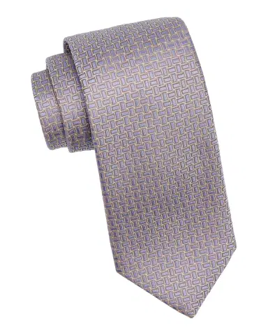 Canali Men's Woven Silk Tie | Thumbnail 2