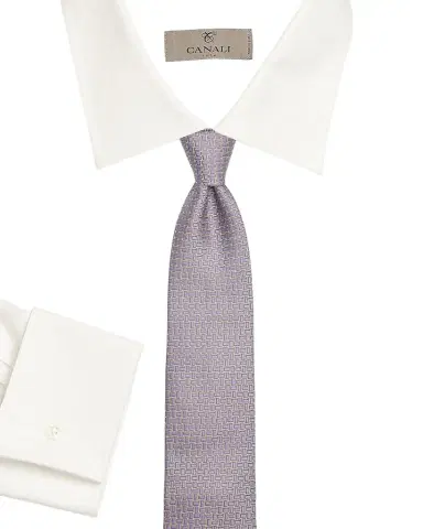 Canali Men's Woven Silk Tie | Thumbnail 1