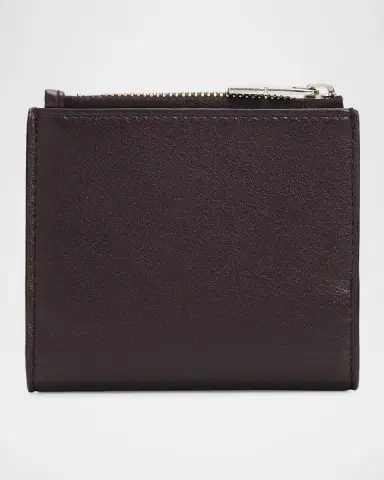Burberry Men's Pop Check Leather Bifold Zip Wallet | Thumbnail 4 Burberry Men's Pop Check Leather Bifold Zip Wallet | Thumbnail 4