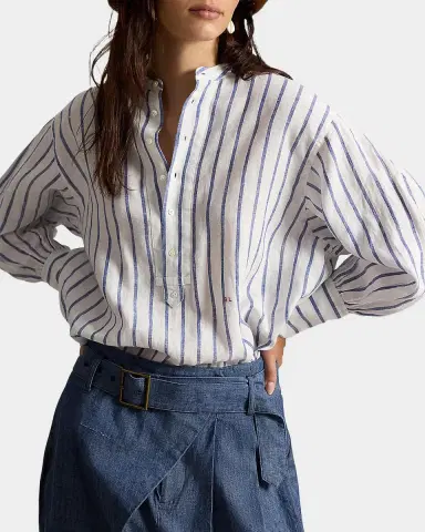 Polo Ralph Lauren Striped Linen Shirt | Thumbnail 3 Polo Ralph Lauren Striped Linen Shirt | Thumbnail 3
