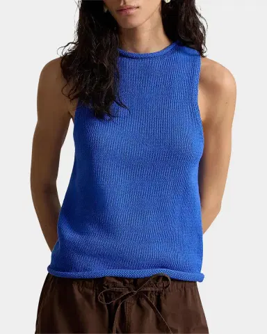 Polo Ralph Lauren Linen-Blend Sleeveless Sweater Tank | Thumbnail 3