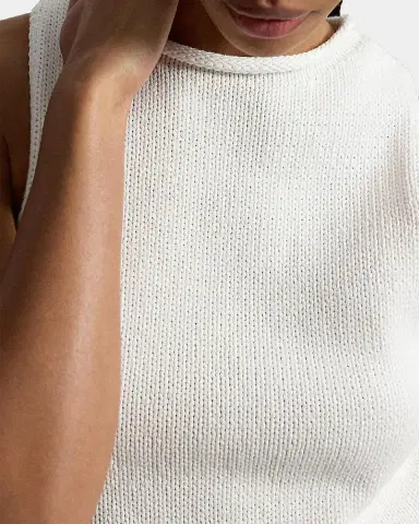 Polo Ralph Lauren Linen-Blend Sleeveless Sweater Tank | Thumbnail 2 Polo Ralph Lauren Linen-Blend Sleeveless Sweater Tank | Thumbnail 2