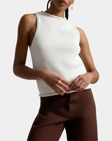 Polo Ralph Lauren Linen-Blend Sleeveless Sweater Tank | Thumbnail 3 Polo Ralph Lauren Linen-Blend Sleeveless Sweater Tank | Thumbnail 3