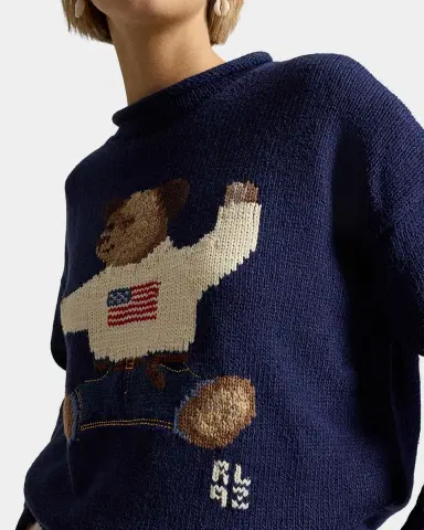 Polo Ralph Lauren Polo Bear Roll-Neck Sweater | Thumbnail 4 Polo Ralph Lauren Polo Bear Roll-Neck Sweater | Thumbnail 4