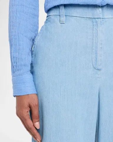 Eileen Fisher High-Rise Organic Cotton Denim Jeans | Thumbnail 4 Eileen Fisher High-Rise Organic Cotton Denim Jeans | Thumbnail 4