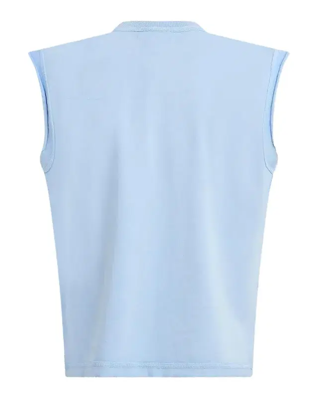 Hudson Men's Leo Cotton Cut-Off Logo Tank Top