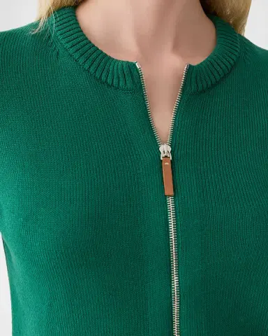 Lafayette 148 New York Crewneck Cotton-Silk Cardigan | Thumbnail 4 Lafayette 148 New York Crewneck Cotton-Silk Cardigan | Thumbnail 4