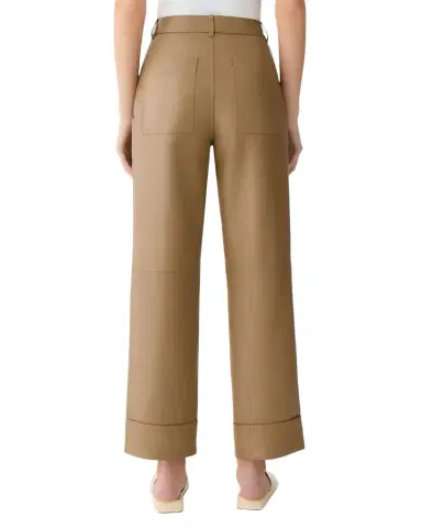Lafayette 148 New York Highline Cropped Nappa Leather Pants | Thumbnail 1 Lafayette 148 New York Highline Cropped Nappa Leather Pants | Thumbnail 1