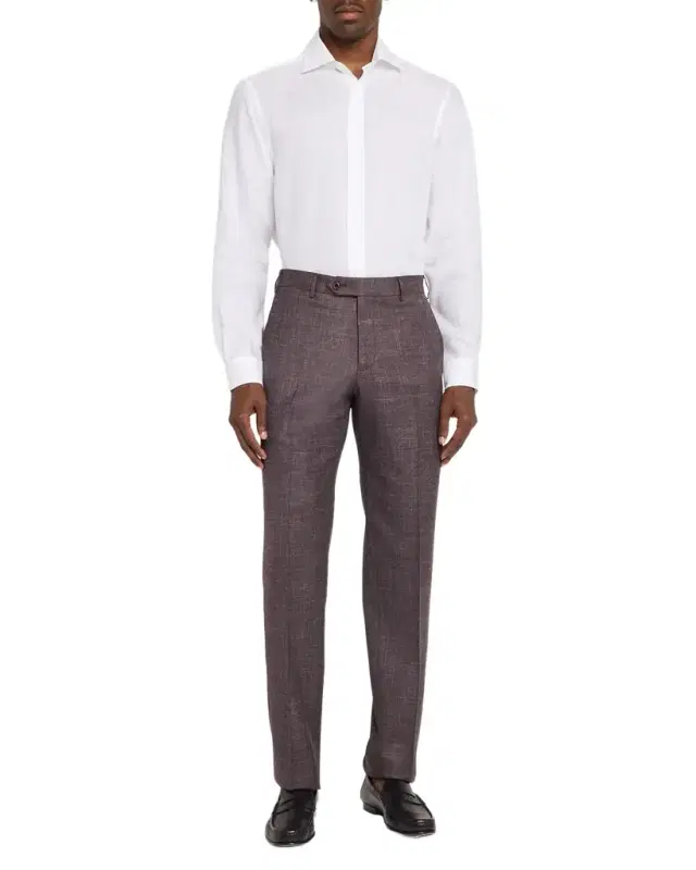 Ralph Lauren Men 's Piece Dye Linen Button-Down Shirt