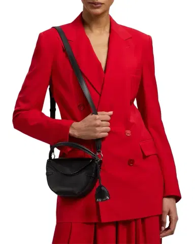 Ralph Lauren Collection The Ralph Calfskin Mini Crossbody Bag | Thumbnail 1 Ralph Lauren Collection The Ralph Calfskin Mini Crossbody Bag | Thumbnail 1