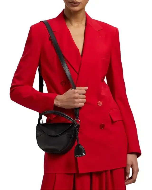 Ralph Lauren Collection The Ralph Mini Leather Top-Handle Bag