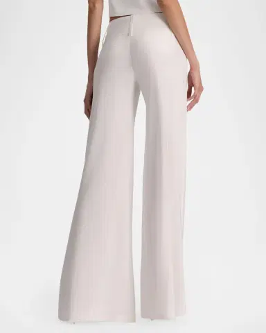 ALICE + OLIVIA Olivia Low-Rise Wide-Leg Pants | Thumbnail 2 ALICE + OLIVIA Olivia Low-Rise Wide-Leg Pants | Thumbnail 2