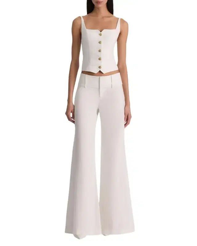 Olivia Low-Rise Wide-Leg Pants